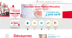 Desktop Screenshot of mutualite-39.fr
